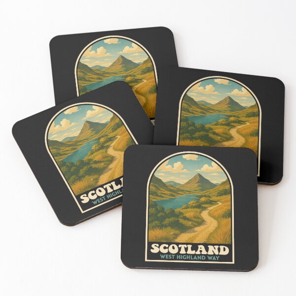 Item preview, West Highland Way Scotland Hiking Trail Art designed and sold by JackCurtis1991.