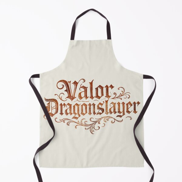 Item preview, Valor Dragonslayer Ornamental Text Design #rust designed and sold by SteadyRolling.