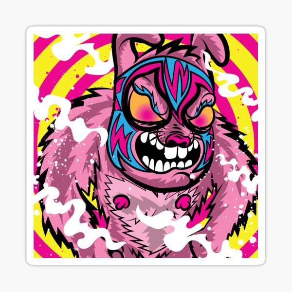 Item preview, LUCHA BUNNY designed and sold by buritomachine.