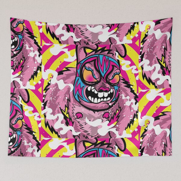 Item preview, LUCHA BUNNY designed and sold by buritomachine.
