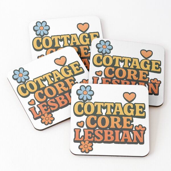 Item preview, Cottage Core Lesbian – Retro Flower Design designed and sold by Haus Of Sin.