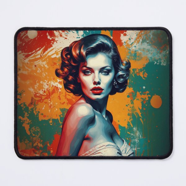 Item preview, Retro PinUp Girl 14 designed and sold by Made-by-Gus.