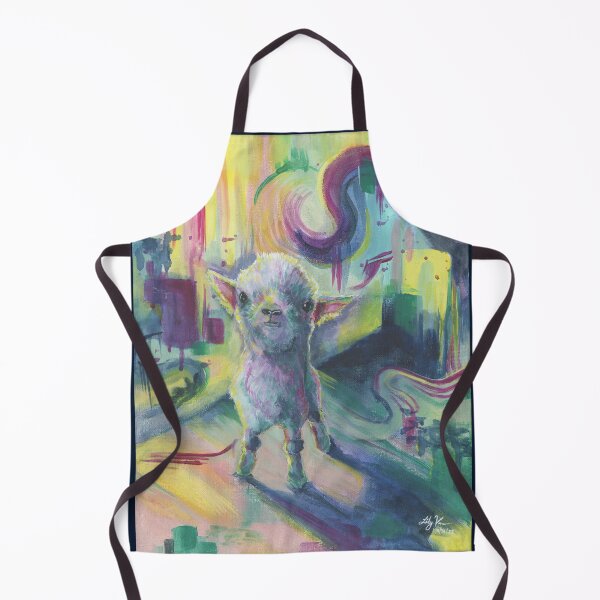Item preview, Innocence- Psychedelic Abstracted Baby Goat designed and sold by The Art Entropist.