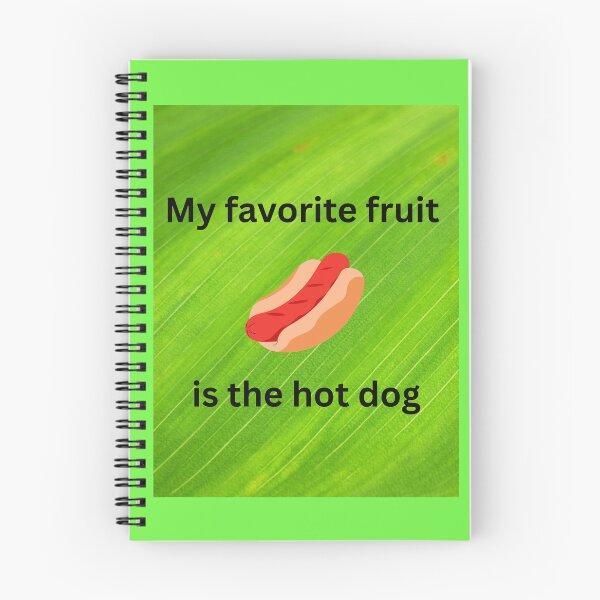 Item preview, Favorite fruit? Hot Dog designed and sold by Kilted Owl.