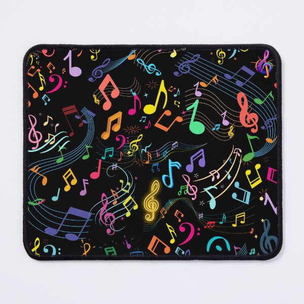 Item preview, Music Everywhere In Black & Vivid Color Original Graphic Artwork designed and sold by BrightrDayMusicArt.