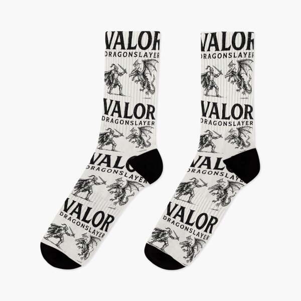 Item preview, Valor Knight Slaying Dragon Silhouette designed and sold by SteadyRolling.