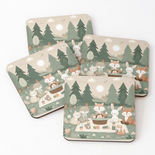 Item preview, Forest Friends Picnic  designed and sold by ввмел2020.