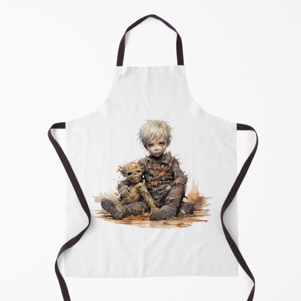 Item preview, Zombie child with torn teddy bear designed and sold by Made-by-Gus.