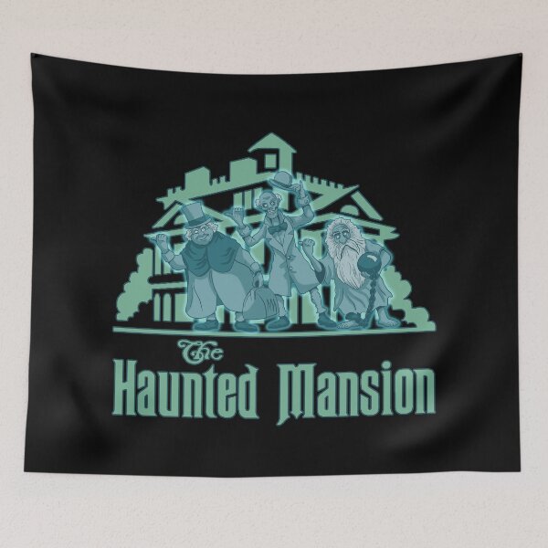 Item preview, Hitchhiking Ghosts - The Haunted Mansion designed and sold by blacksnowcomics.