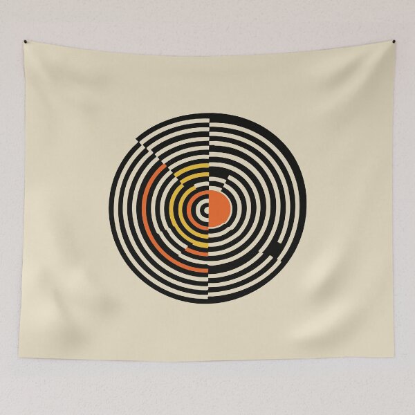 Item preview, Bauhaus Geometric Art Print Minimalist Design designed and sold by Timegraf.