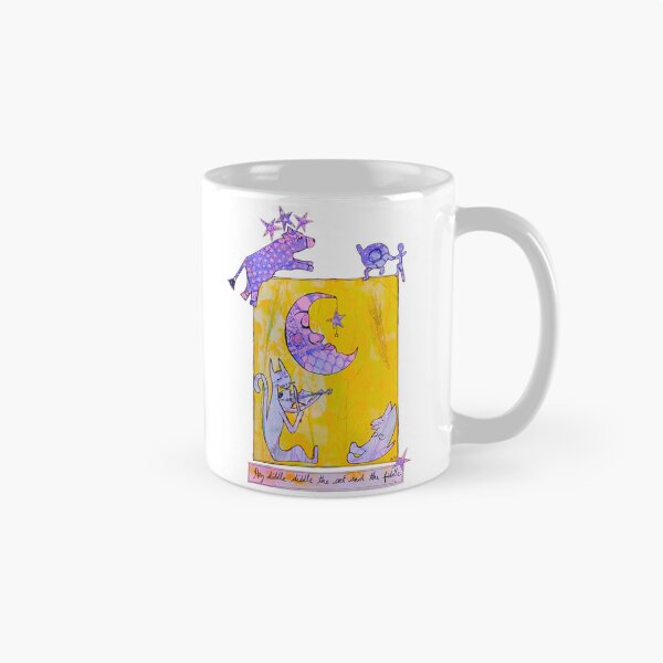 Item preview, Hey diddle diddle the cat and the fiddle designed and sold by CustardAppleArt.