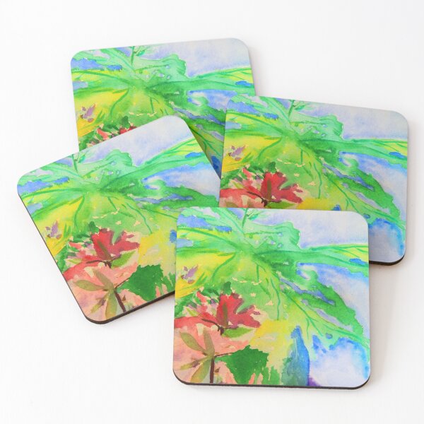Item preview, Azaleas and Ferns - Original Watercolor on Paper  designed and sold by Jamie  Taylor.