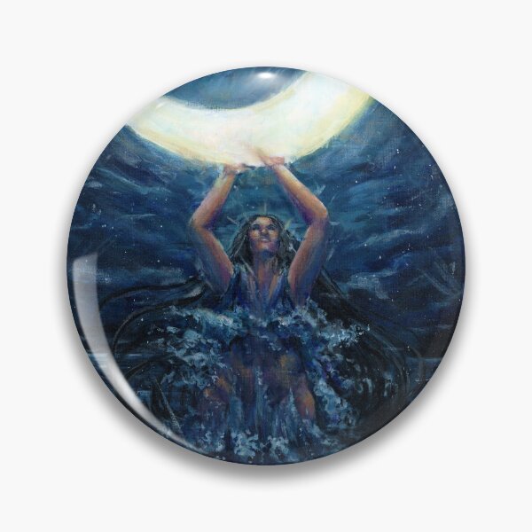 Item preview, Moonlight Tide- Fantasy Ocean Nymph Scene designed and sold by The Art Entropist.