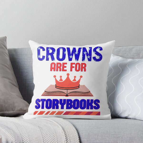 Item preview, Crowns Are For Storybooks:  Bold Anti Royalty Design With Patriotic Flair designed and sold by elynne9.