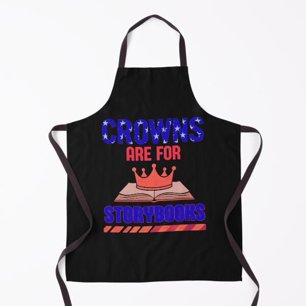 Item preview, Crowns Are For Storybooks: Bold Anti Royalty Design With Patriotic Flair designed and sold by elynne9.