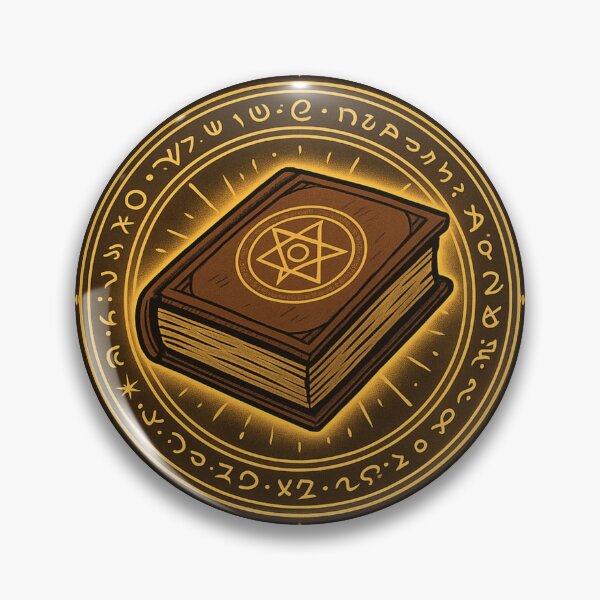 Item preview, Enchanted Grimoire – Ancient Magical Book Illustration in Mystic Style designed and sold by Chaiyapreuk .