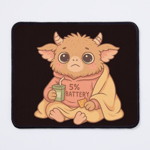 Item preview, Emotional Support Gremlin – Chaos Goblin in a Hoodie designed and sold by NullandPrinted.