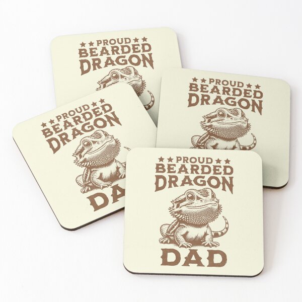 Item preview, Proud Bearded Dragon Dad Reptile Lover designed and sold by KLArtzStore.