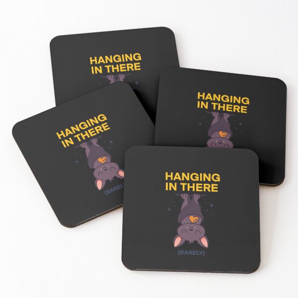 Item preview, Hanging In There (Barely)- Cute Bat Art designed and sold by Copenest.