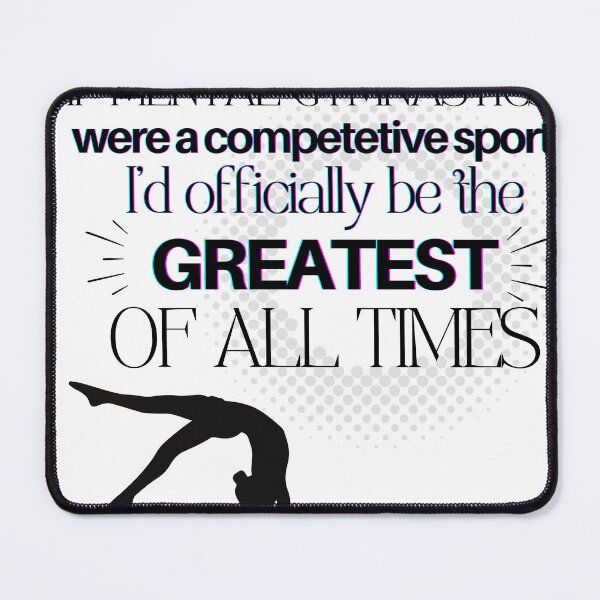 Item preview, GOAT in Mental Gymnastics designed and sold by Wobbly and Weary.
