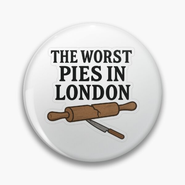 Item preview, The Worst Pies in London designed and sold by Drama&Doodles.