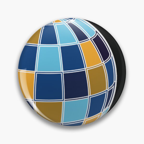 Item preview, Disco ball! blue and yellow H2P designed and sold by Lexi Ostrager.