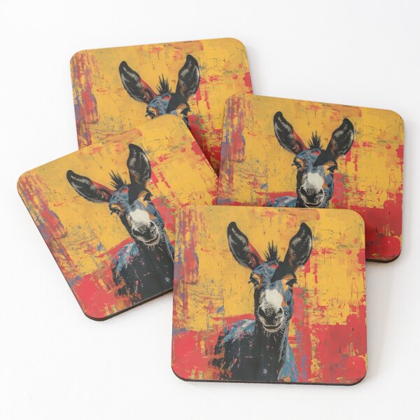 Item preview, Retro Mule Poster designed and sold by Made-by-Gus.