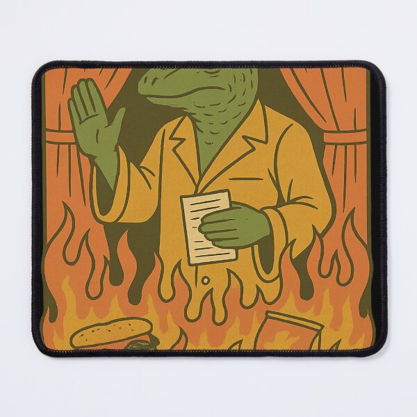 Item preview, Convert Now, Ask Questions Later – TrashCult Lizard Cult Leader designed and sold by TrashCultSupply.