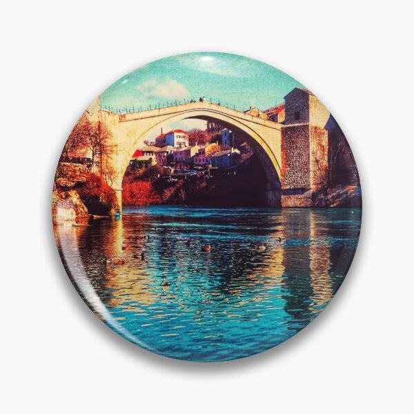 Item preview, Timeless Elegance of Mostar Bridge designed and sold by Faruk Kalkan Travel Gallery.