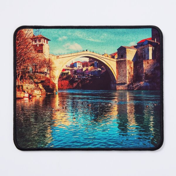 Item preview, Timeless Elegance of Mostar Bridge designed and sold by Faruk Kalkan Travel Gallery.