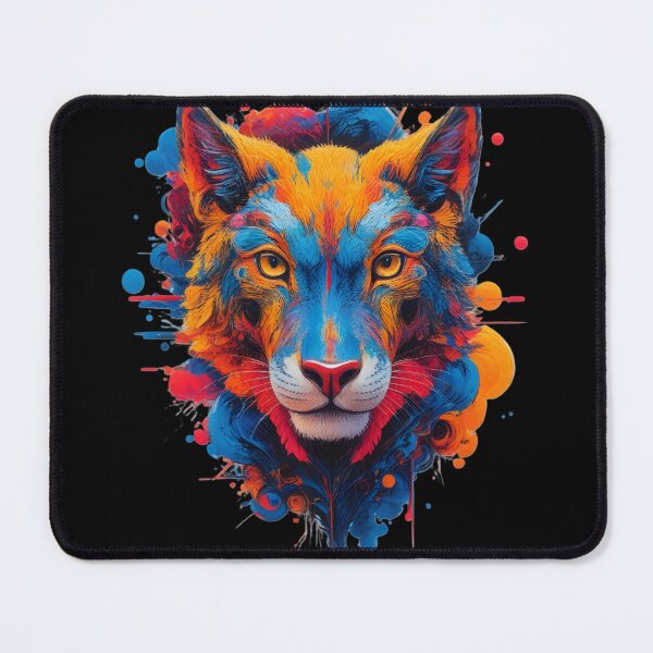 Item preview, The colourfull wolf designed and sold by R-G-ARROW.