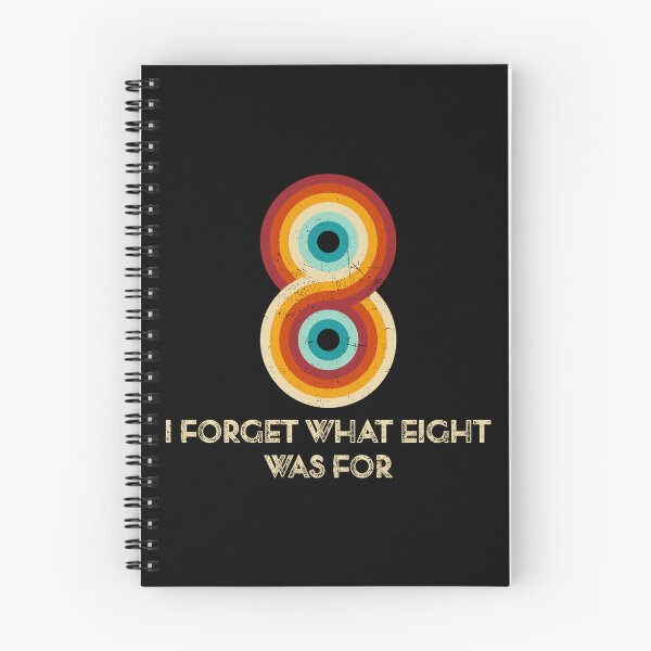 Item preview, Retro Stripes Funny Saying I Forget What Eight Was For designed and sold by pretty4u.