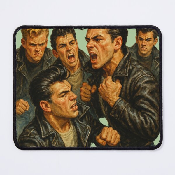 Item preview, Bad boys... in trouble designed and sold by Rückklang.