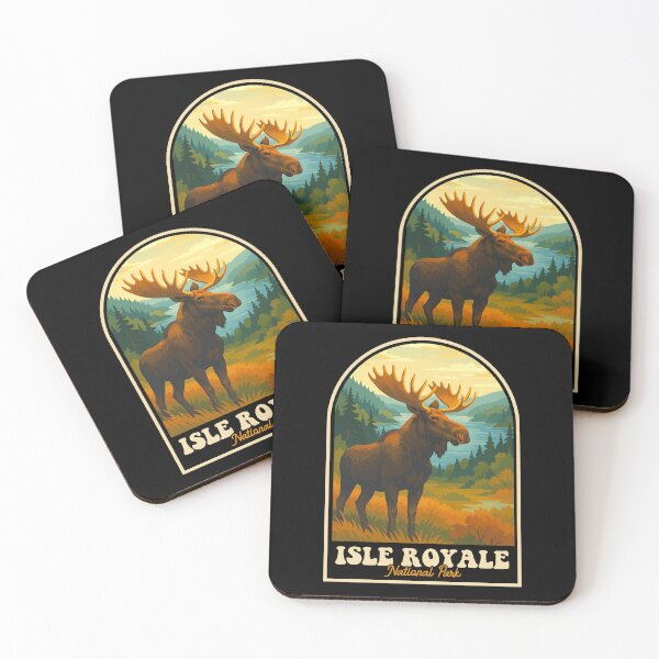 Item preview, Isle Royale National Park Moose Wildlife Design designed and sold by JackCurtis1991.