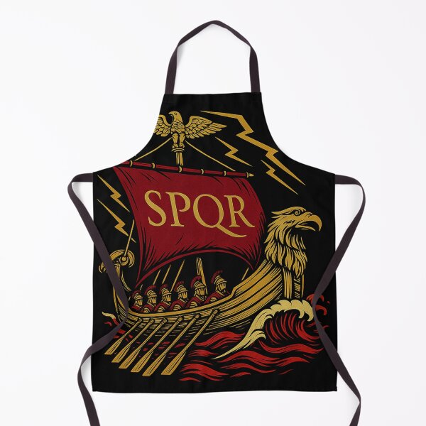 Artikelvorschau, เสื้อยืด Römisches Kriegsschiff Trireme – SPQR Eagle & Lion, mutiges antikes Schlachtdesign entworfen und verkauft von Chaiyapreuk .