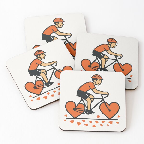 Item preview, Pedal Love – Two Wheels, One Heart designed and sold by fadilow.