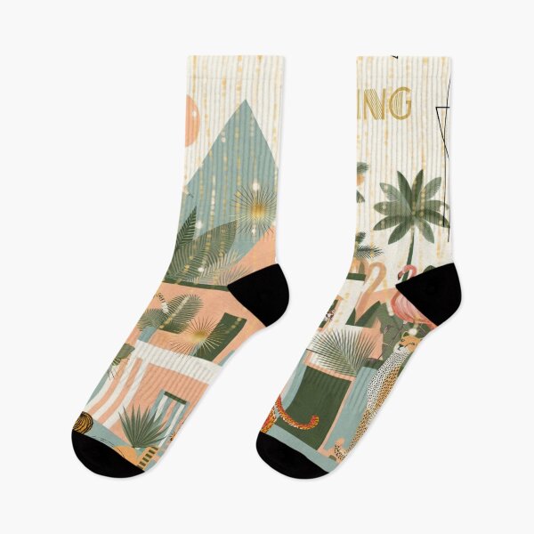 Item preview, Elegant Gold Tropical Jungle Pattern | Botanical Palm Leaves Design designed and sold by Sugar Wisdom .