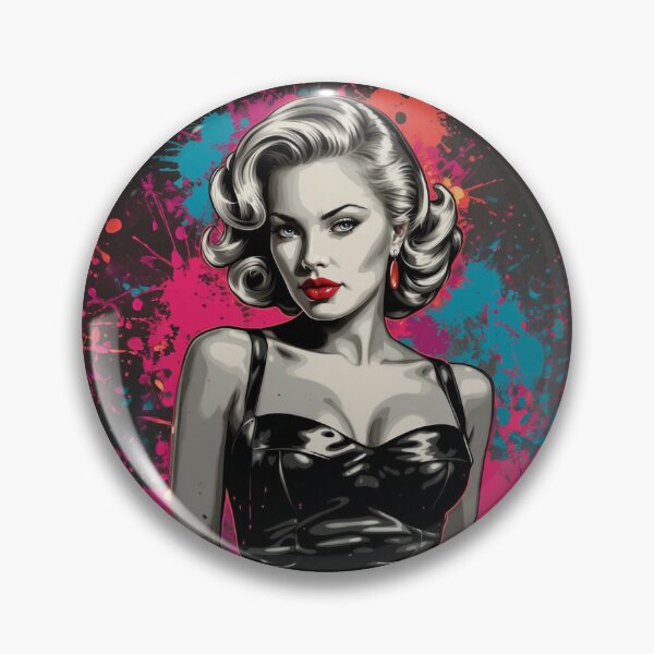 Item preview, Retro PinUp Girl 42 designed and sold by Made-by-Gus.