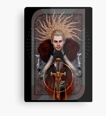 Commander Tarot Metal Print