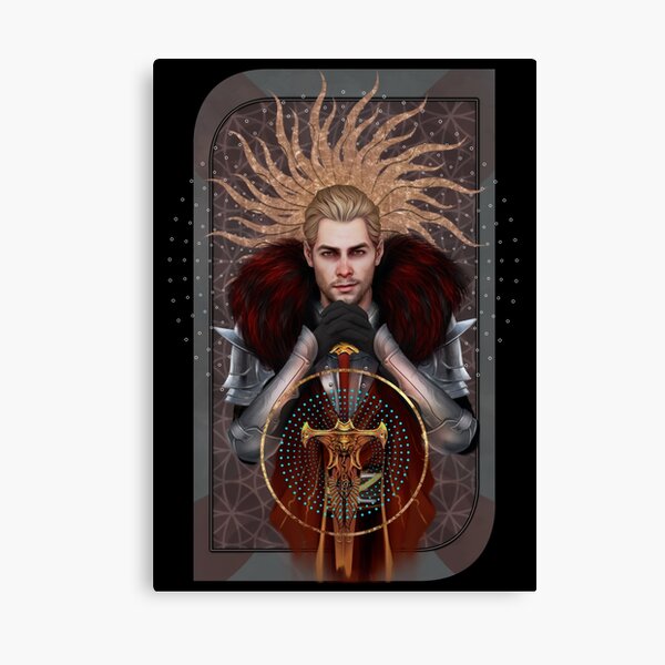 Kommandant Tarot Leinwanddruck