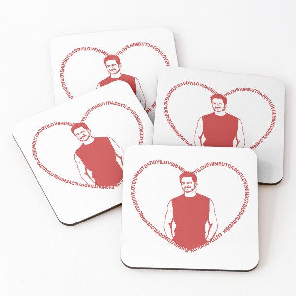 Item preview, Pedro Pascal But Daddy I Love Him Heart designed and sold by baranskini.