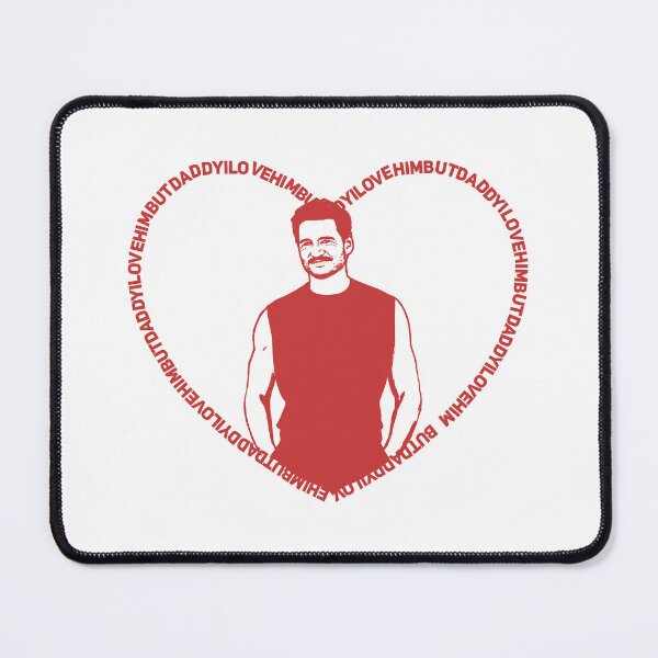 Item preview, Pedro Pascal But Daddy I Love Him Heart designed and sold by baranskini.