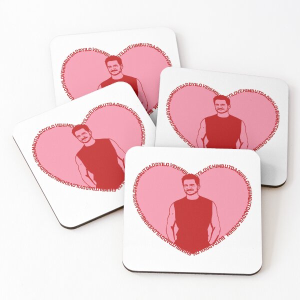 Item preview, Pedro Pascal But Daddy I Love Him Heart designed and sold by baranskini.