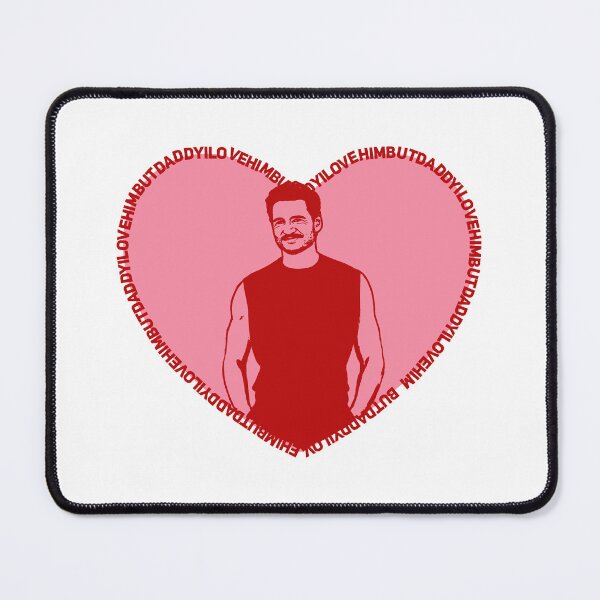 Item preview, Pedro Pascal But Daddy I Love Him Heart designed and sold by baranskini.