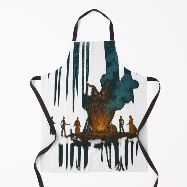 Item preview, Forest of the Owl – Flame Ritual in the Shadows designed and sold by Kunst-Shirt.