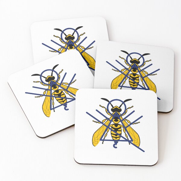 Item preview, Yellowjackets wasp symbol designed and sold by yikecity.