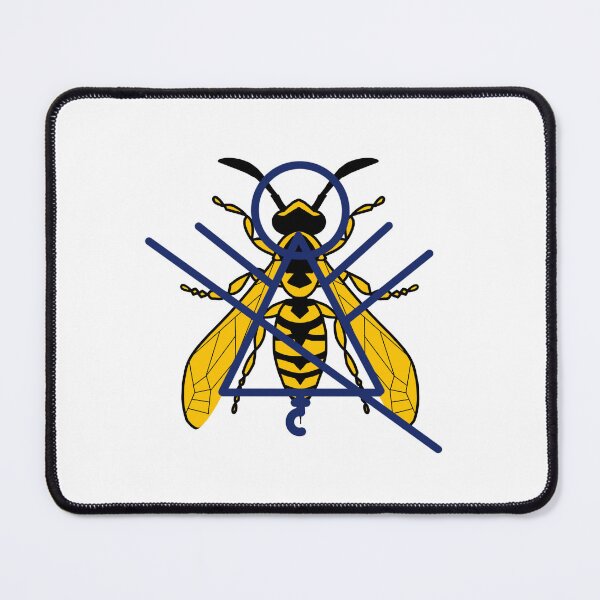 Item preview, Yellowjackets wasp symbol designed and sold by yikecity.
