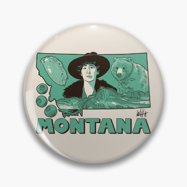 Item preview, The Treasure State (Montana) designed and sold by DaHumanPencil.