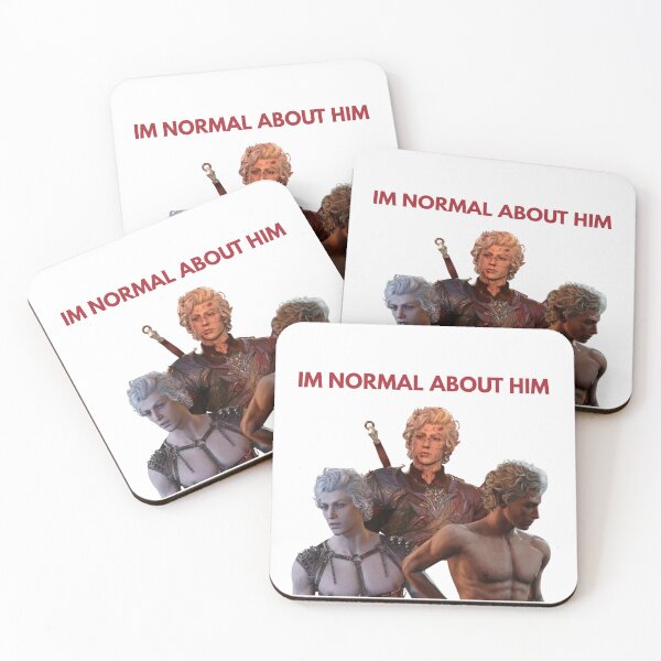 Item preview, I'm Normal about Astarion designed and sold by TeaTimeVintage.