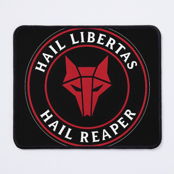 Item preview, Salut Libertas, inspiré de Hail Reaper – Conception du sceau du Loup Rouge Ascendant designed and sold by Jordan Bell.
